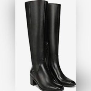 Elegant Black Women's Wide Calf Boots